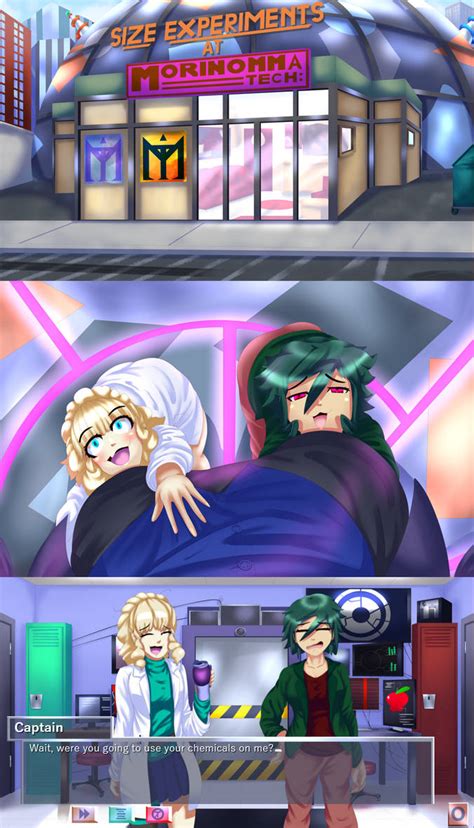 giantess growth rpg|Size Experiments at Morinomma Tech by Kogochew .
